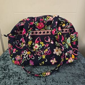 Vera Bradley Floral Tote Diaper Bag With Changing Pad